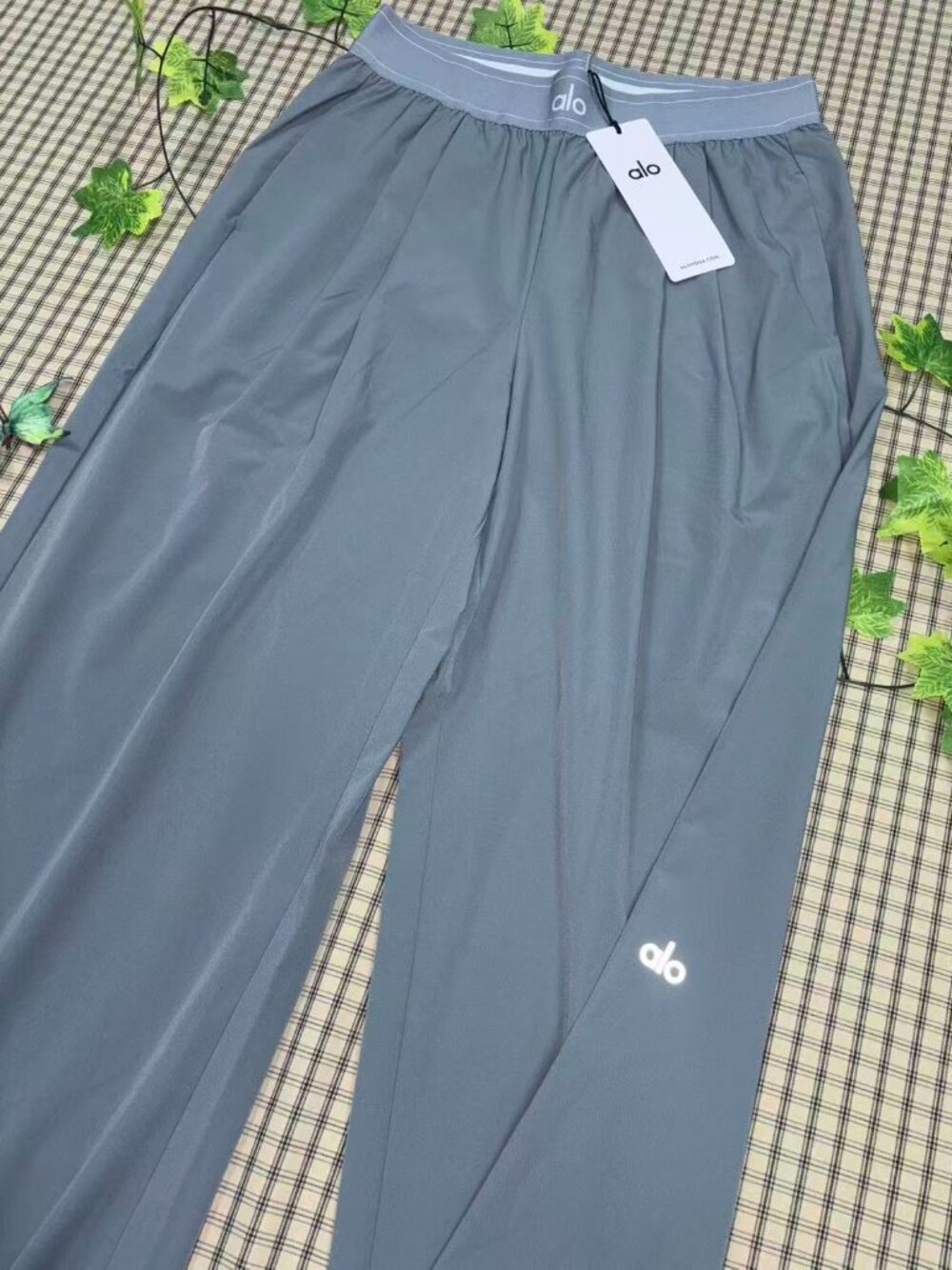 🧿Alo Yoga Suit Up Trouser Steel Grey Regular(30-inch)Tailored Look